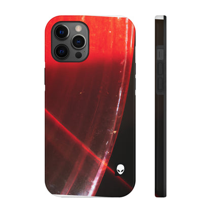 "Illuminating Reflection: Light and Shadow in Abstract Art" - The Alien Tough Phone Cases