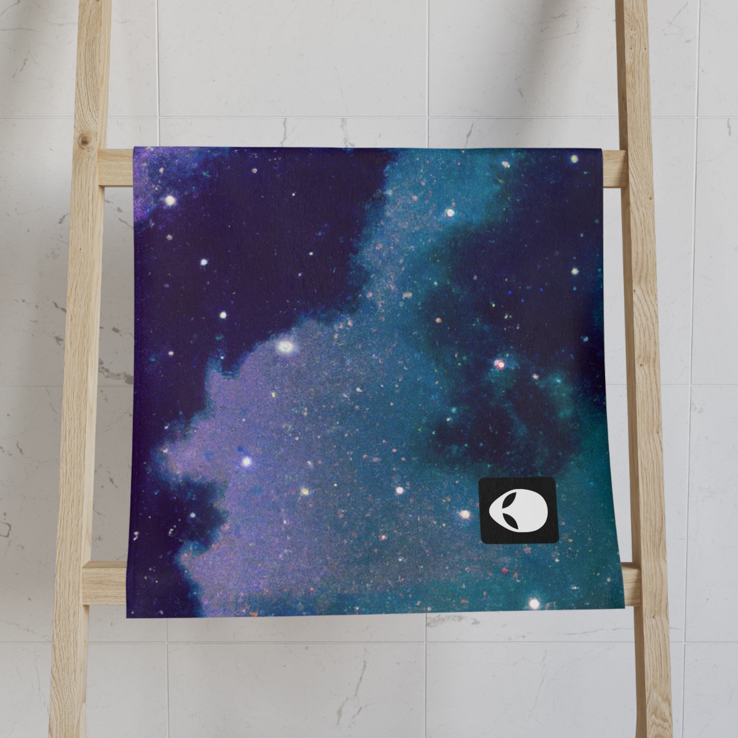 "Midnight Celestial Symphony" - The Alien Hand towel