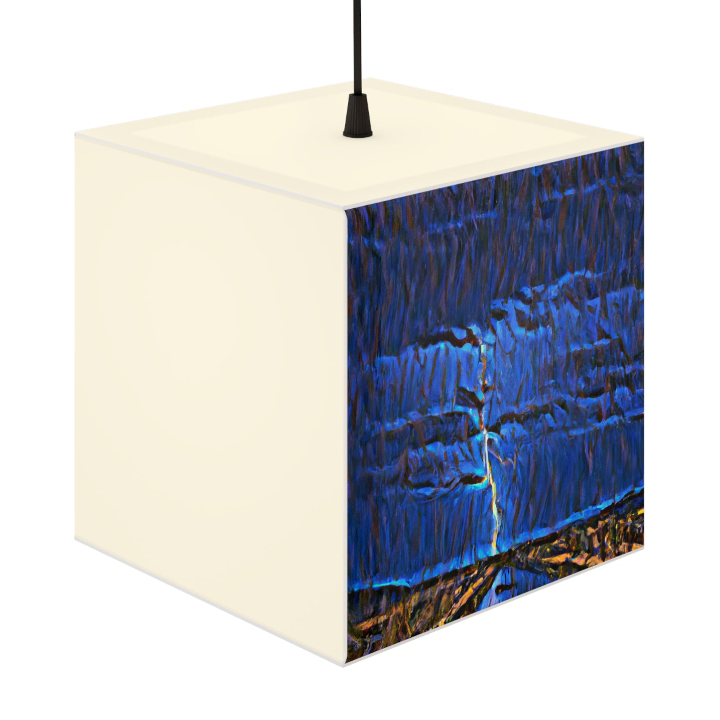 "Electric Splits in the Heavens" - The Alien Light Cube Lamp