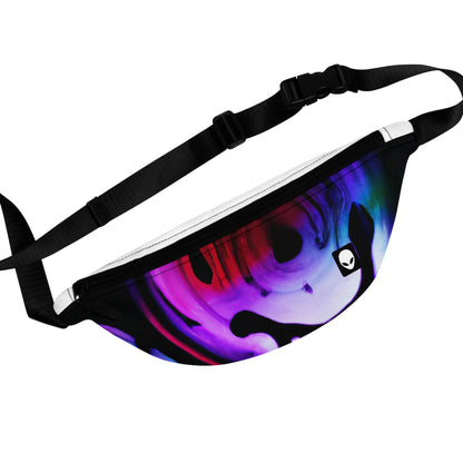 "Exploring Contrasts: A Colorful Dance of Luminance and Chromatic Aberration"- The Alien Fanny Pack