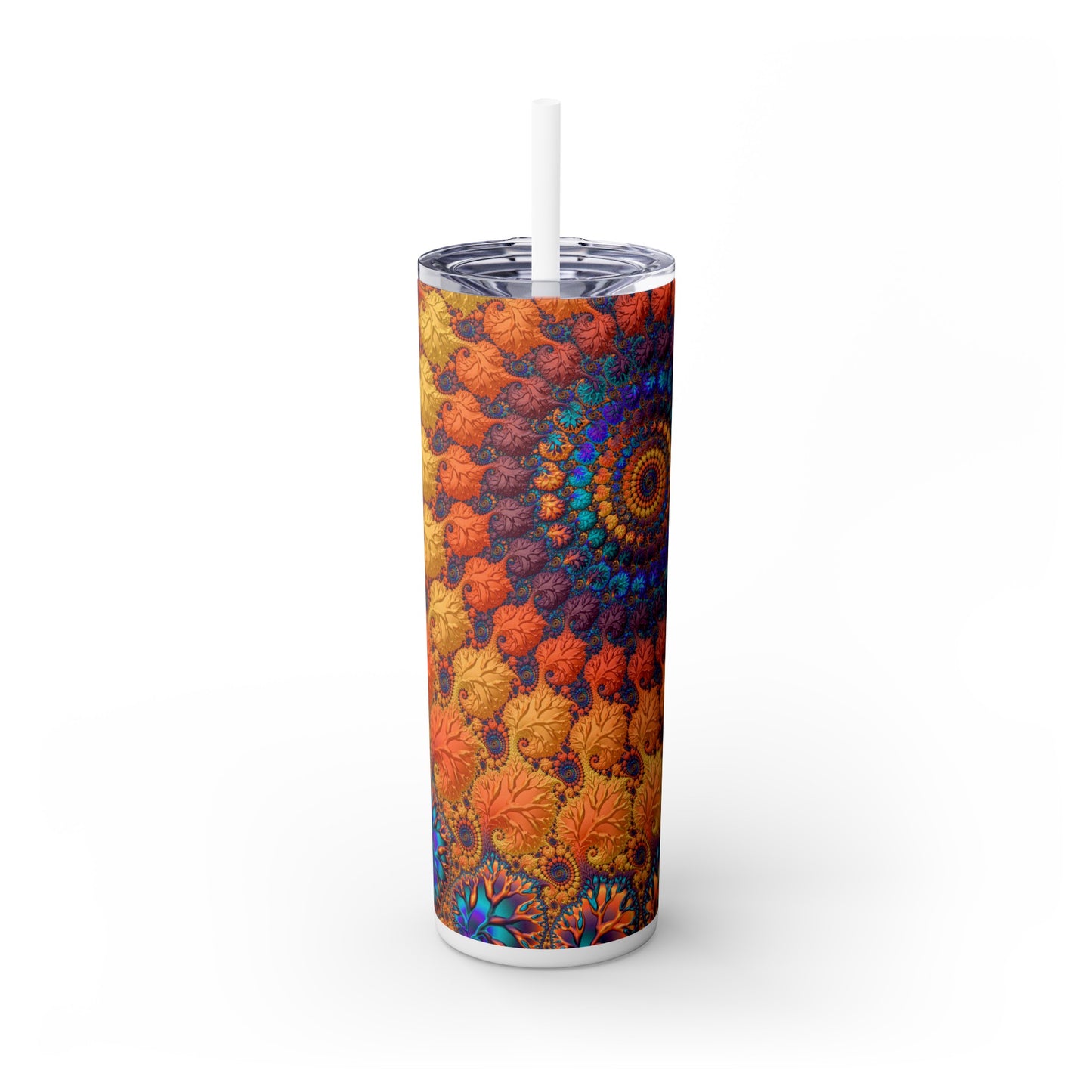 Palette Pizzazz - Vaso delgado con pajita The Alien Maars® de 20 oz