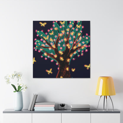 The Magical Firefly Tree - The Alien Canva