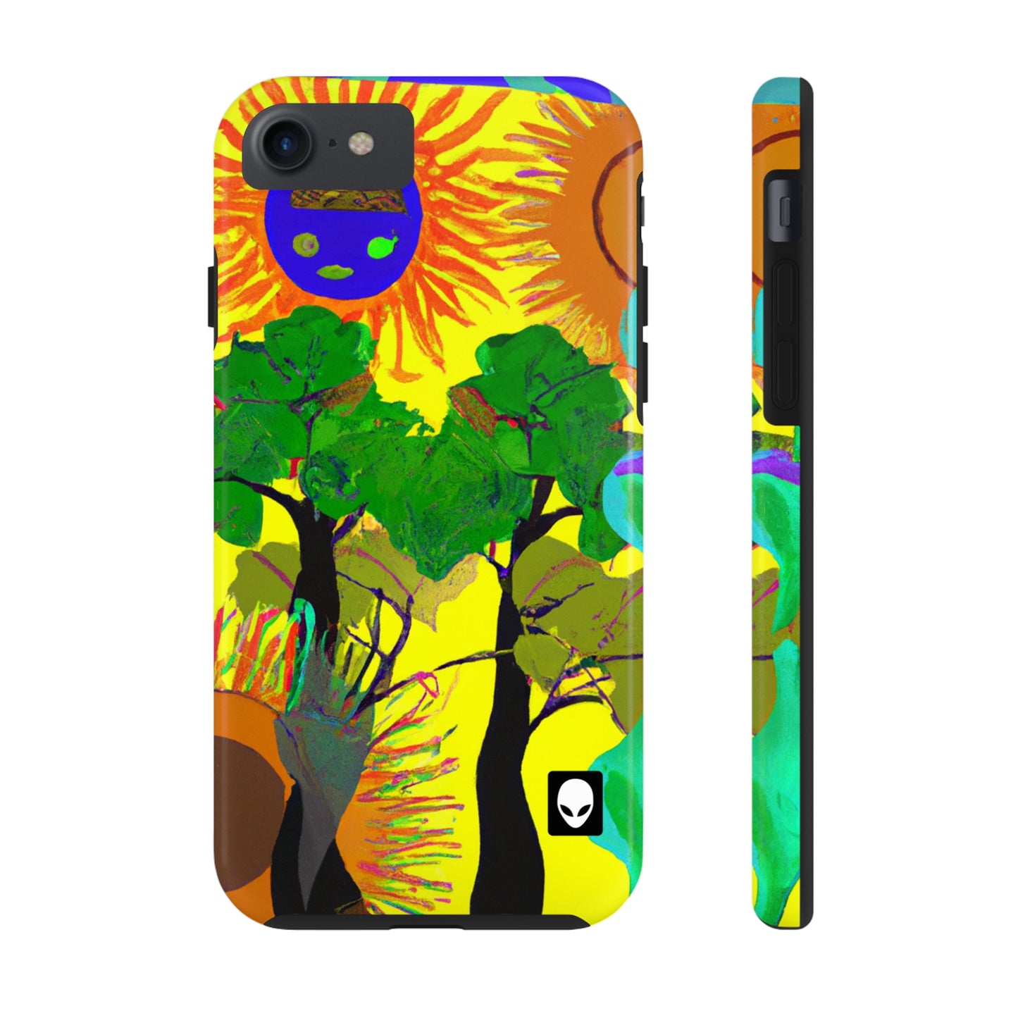 "Colisión de la belleza de la naturaleza": The Alien Tough Phone Cases