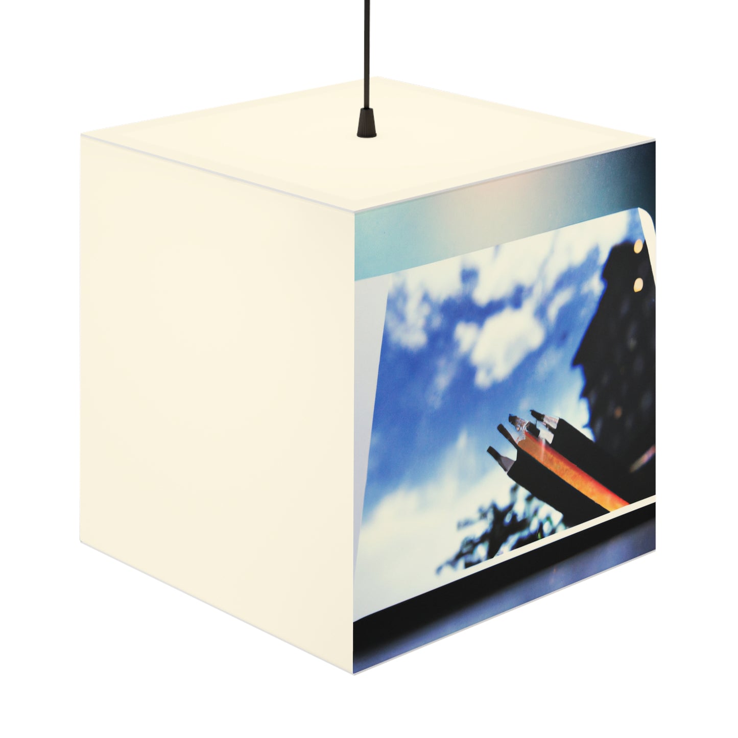 "Colors of Home: Exploring Place Through Art" - The Alien Light Cube Lamp