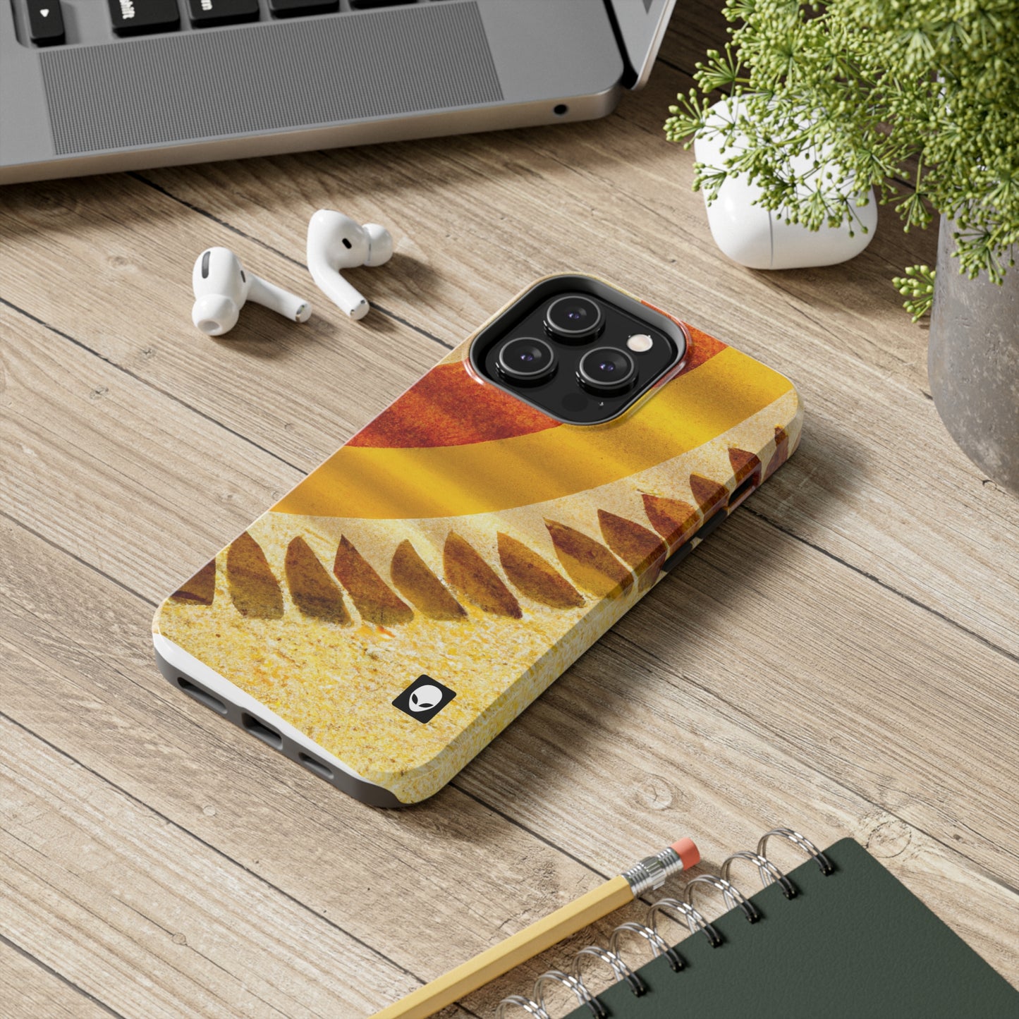 "Un mosaico natural: formas y colores de la Tierra" - The Alien Tough Phone Cases