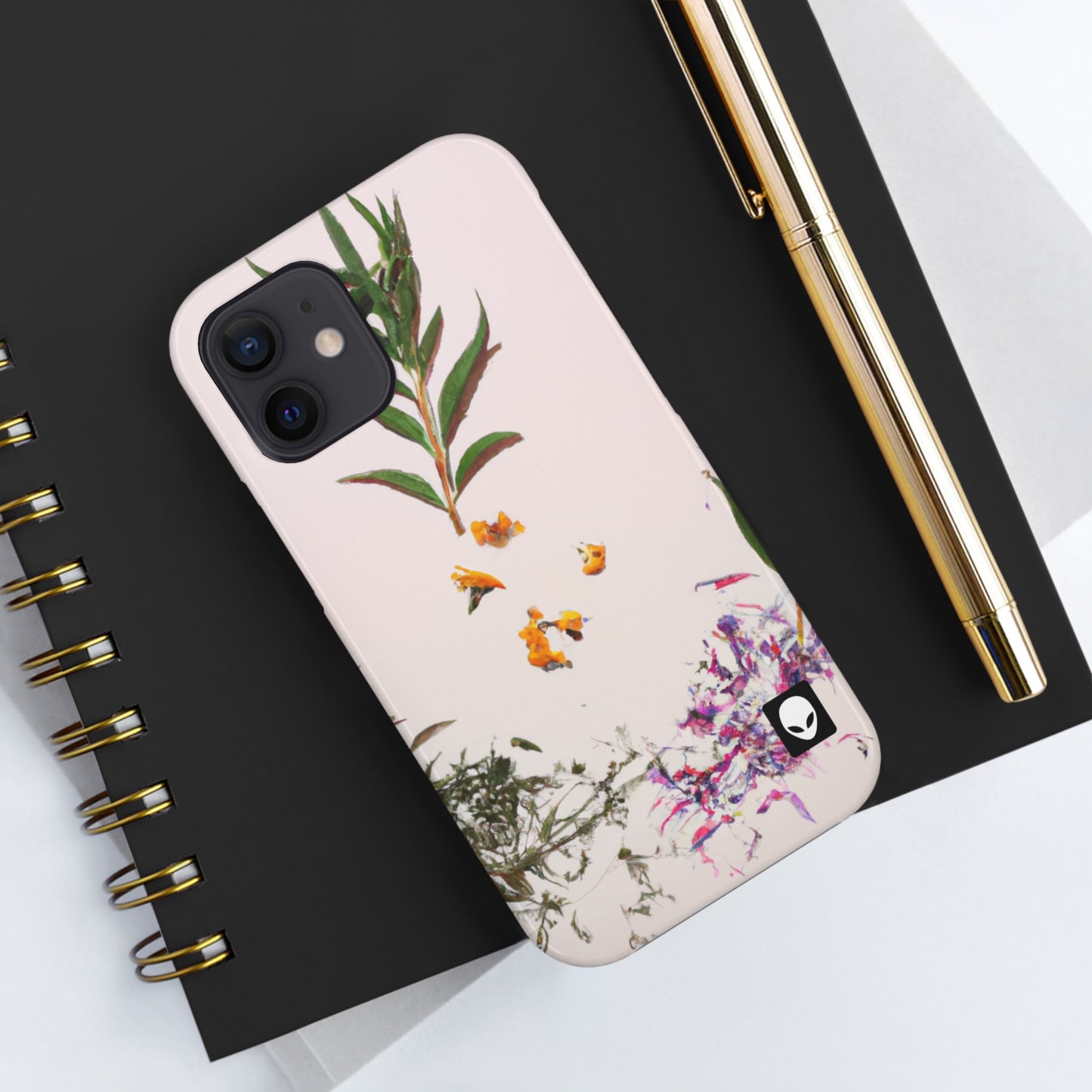 „Die Palette der Natur erkunden: Ein Experiment in der abstrakten Kunst“ – The Alien Tough Phone Cases