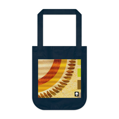 "A Natural Mosaic: Shapes and Colors from the Earth" - The Alien Eco-friendly Tote Bag