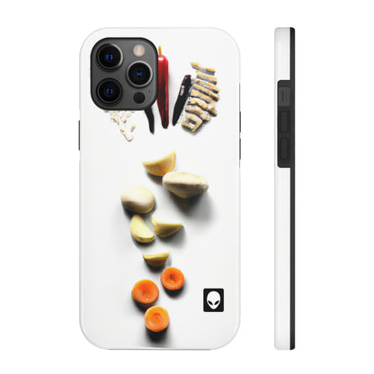 "Cocinando creatividad: arte de cocina de bricolaje" - The Alien Tough Phone Cases