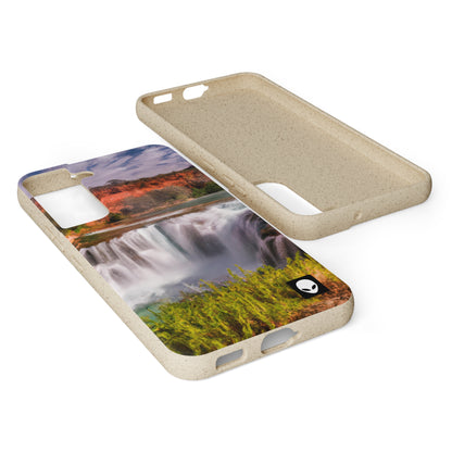 "Capturing Nature's Beauty: Crafting an Iconic Landscape in Vibrant Art" - The Alien Eco-friendly Cases