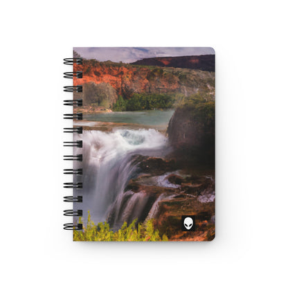 "Capturing Nature's Beauty: Crafting an Iconic Landscape in Vibrant Art" - The Alien Spiral Bound Journal