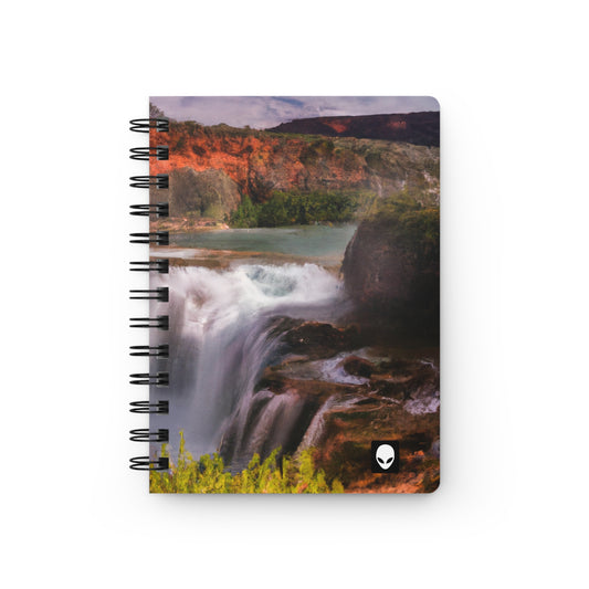 "Capturing Nature's Beauty: Crafting an Iconic Landscape in Vibrant Art" - The Alien Spiral Bound Journal