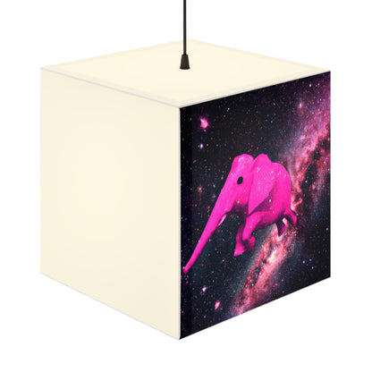 "Majestic Pinkelephant Exploration" - The Alien Light Cube Lamp