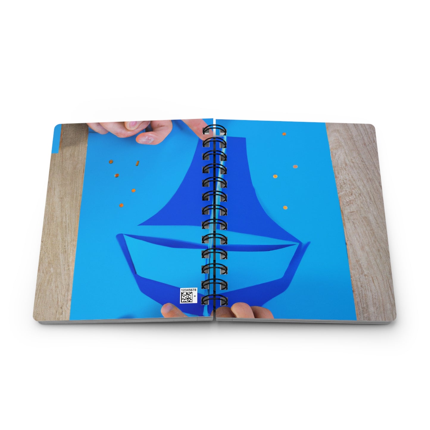 dos pequeños círculos de cartulina amarilla para que sirvan como sol

 Un viaje al sol: creación de un barco azul y dos marineros - The Alien Spiral Bound Journal