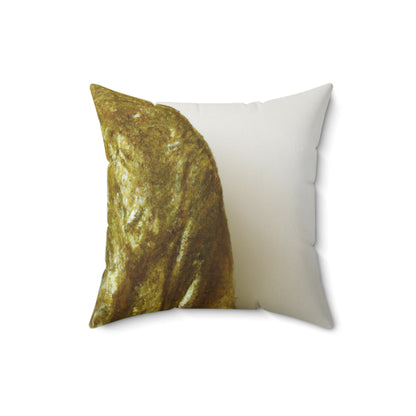 "Conquering the Inner Battle" - The Alien Square Pillow