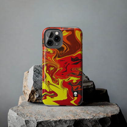 "Abstract Energy in Motion" - The Alien Tough Phone Cases