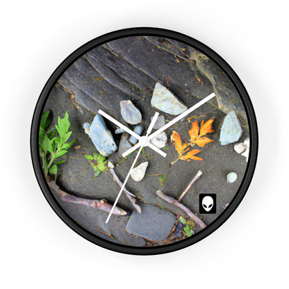 "Elements of Nature: Crafting a Creative Landscape" - The Alien Wall Clock