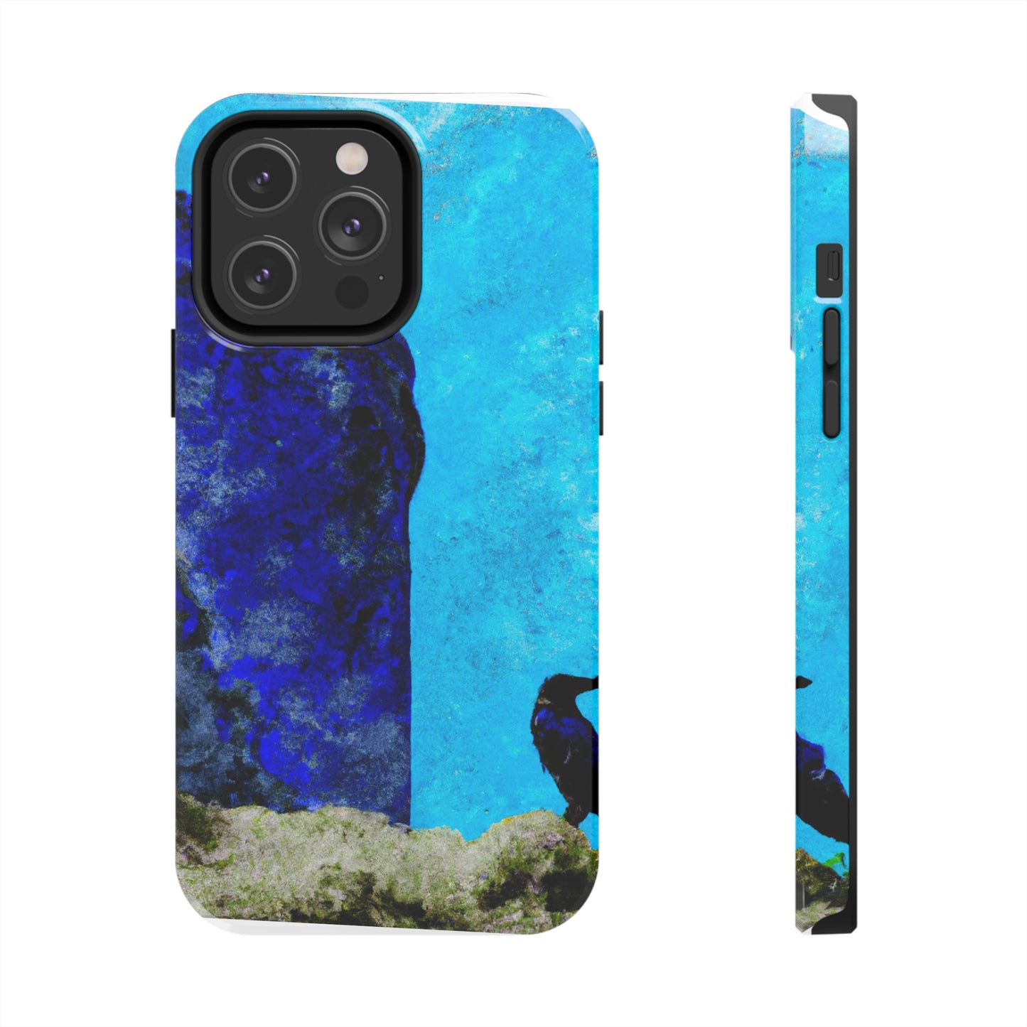 "La percha del cuervo en una torre menguante" - The Alien Tough Phone Cases