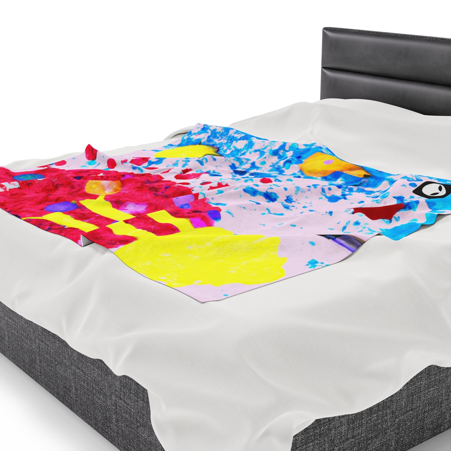 Life's Evolutionary Map! - The Alien Velveteen Plush Blanket