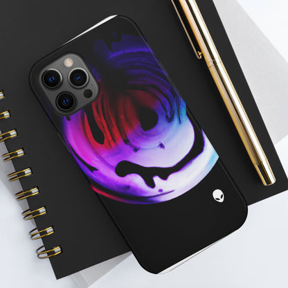 "Exploring Contrasts: A Colorful Dance of Luminance and Chromatic Aberration" - The Alien Tough Phone Cases