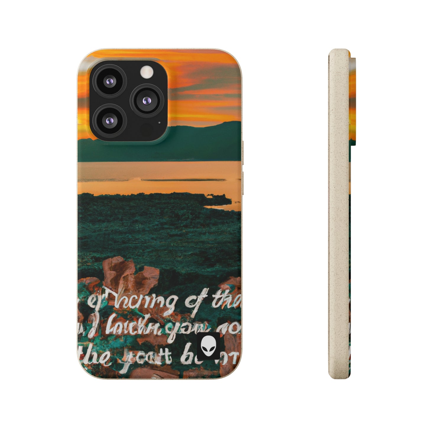 „Inspirierende Visionen: Eine visuelle Erkundung motivierender Ideen“ – The Alien Eco-Friendly Cases