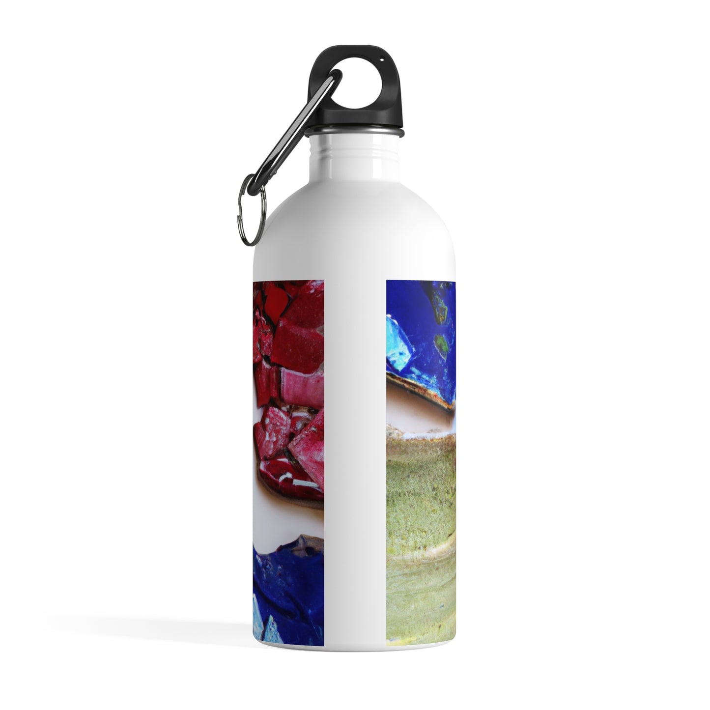 "A Mosaic of Resilience: A Creative Exploration of Strength and Endurance" - The Alien Stainless Steel Water Bottle