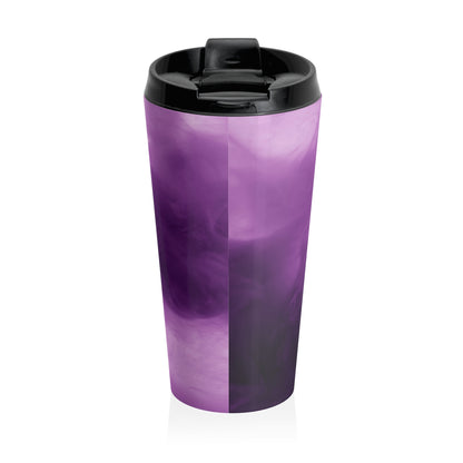 Pruple Smoke - The Alien Stainless Steel Travel Mug