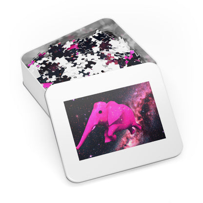 "Majestic Pinkelephant Exploration" - The Alien Jigsaw Puzzle