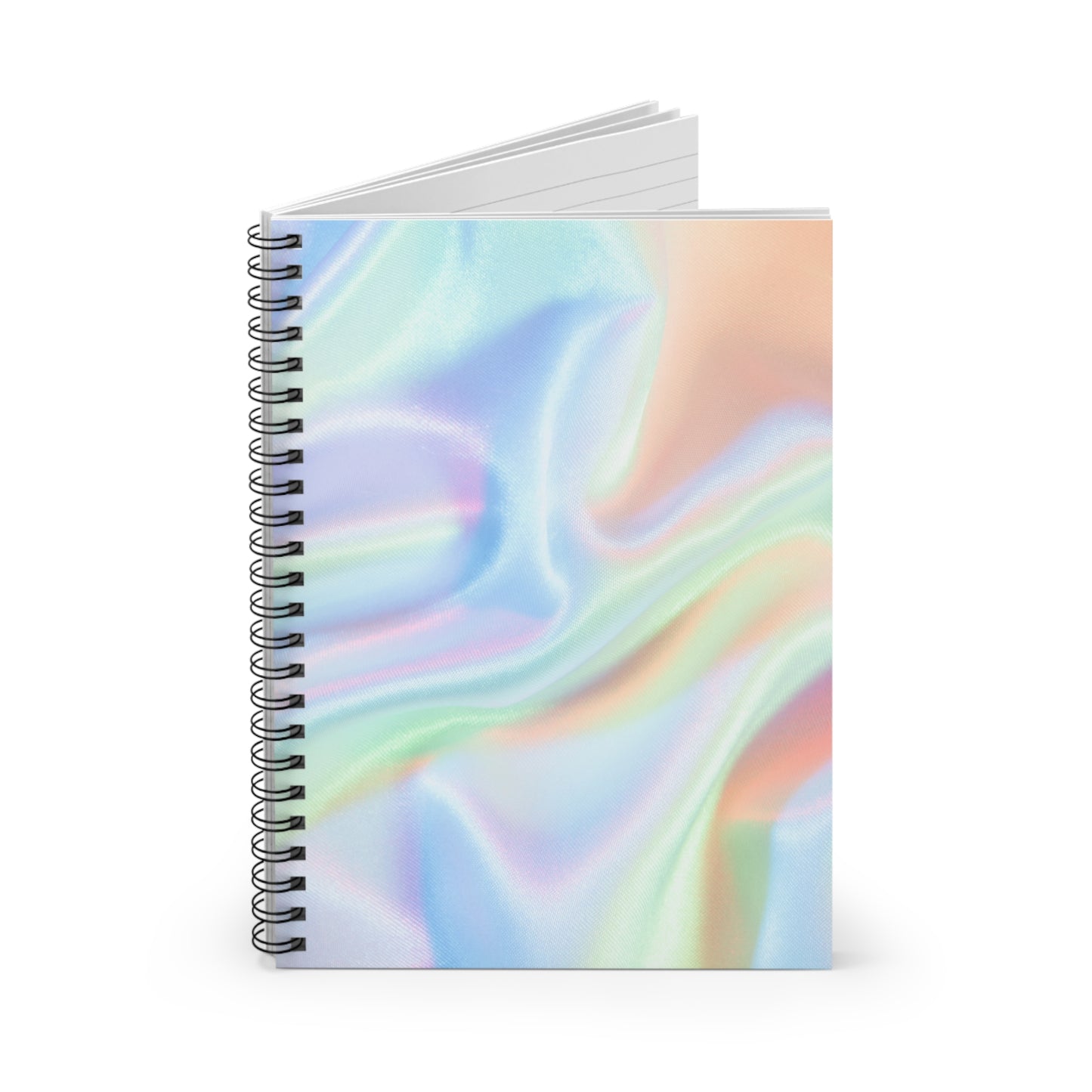 Vibrant Mosaics - The Alien Spiral Notebook (Ruled Line)