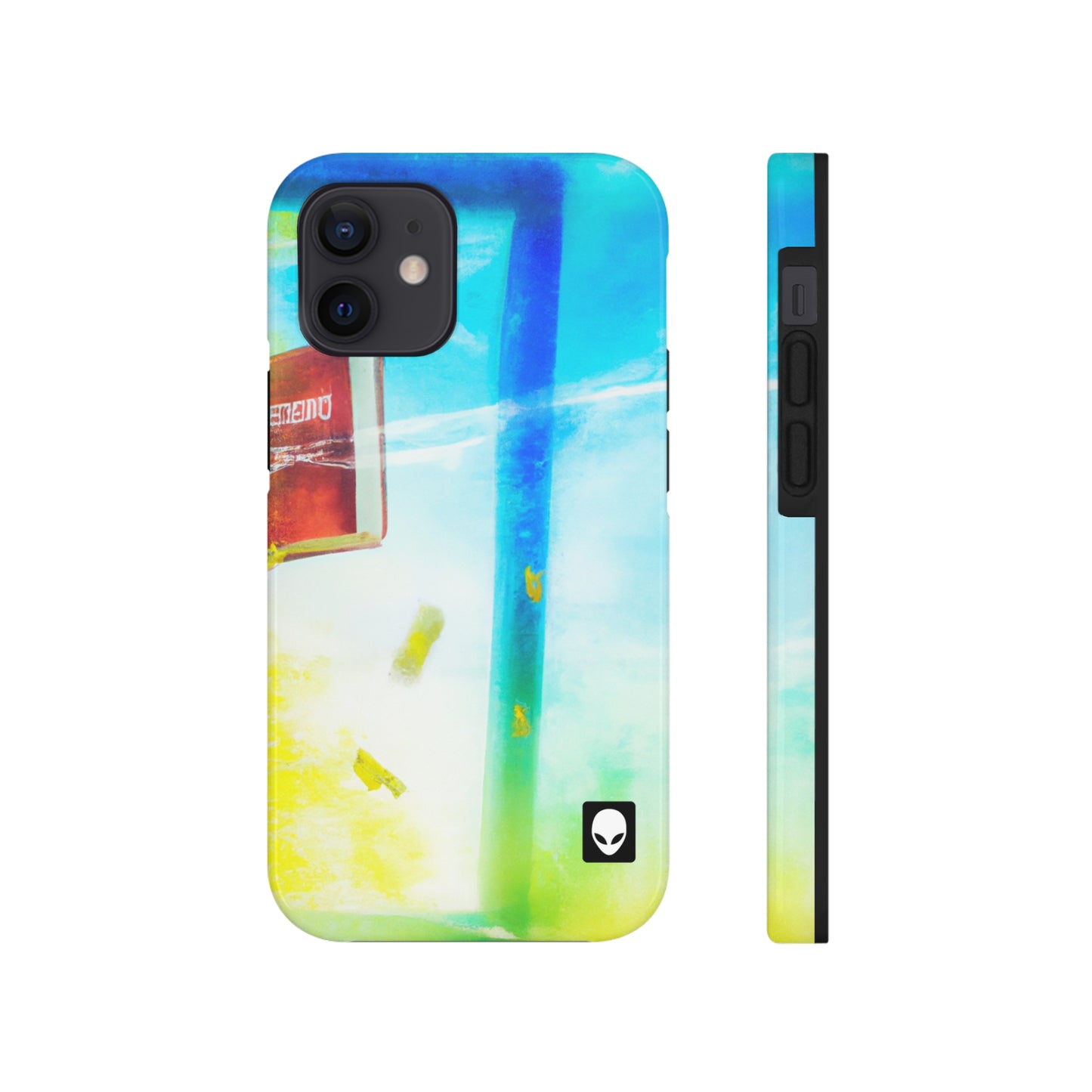 "Explorando mi mundo a través del arte: capturando los recuerdos de los lugares visitados" - The Alien Tough Phone Cases