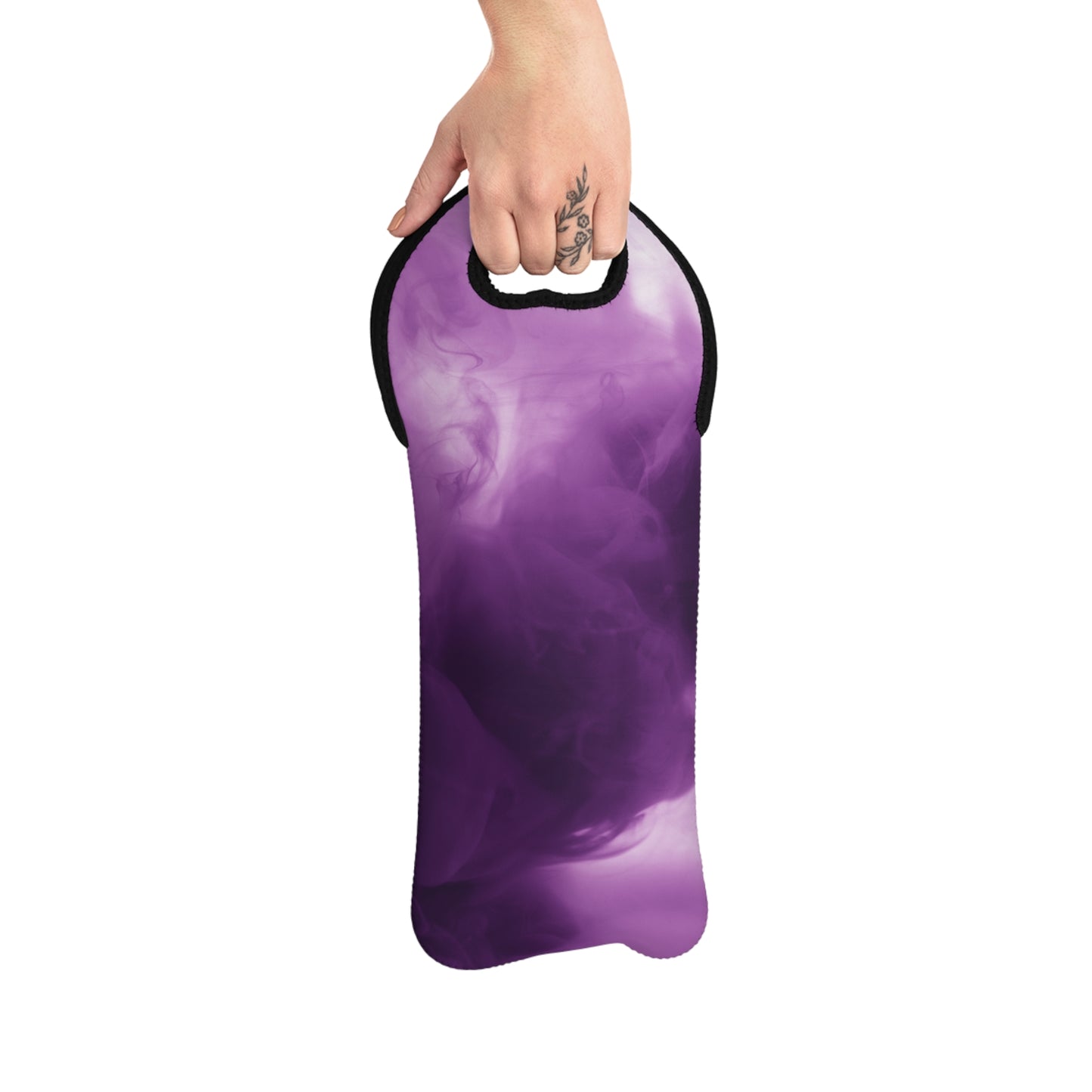 Pruple Smoke - The Alien Wine Tote Bag