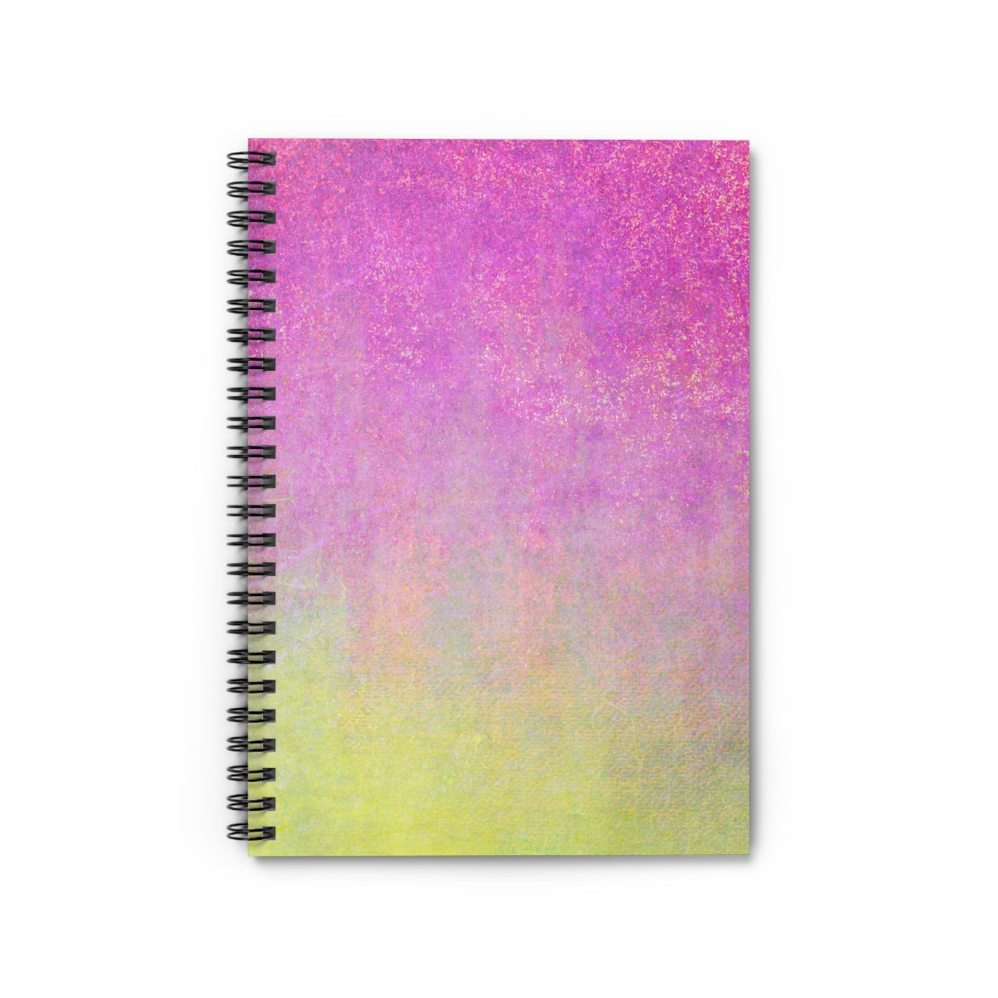 Gilded Graffiti - The Alien Spiral Notebook (Ruled Line)