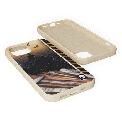 "A Tale of Storytelling Art: A Mixed Media Masterpiece" - The Alien Eco-friendly Cases