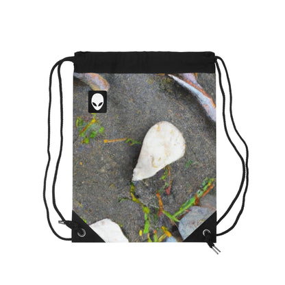 "Elements of Nature: Crafting a Creative Landscape"- The Alien Drawstring Bag