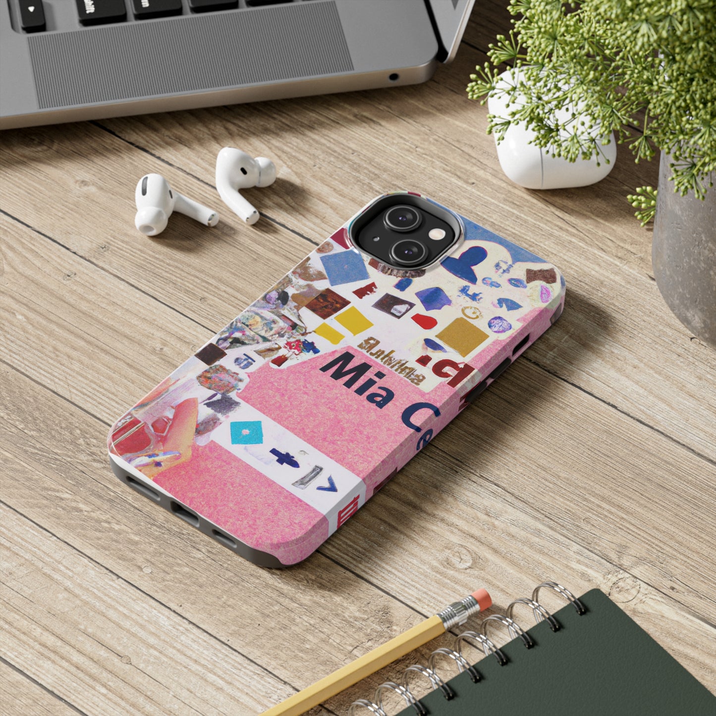 "Construyendo una identidad en línea: un collage de redes sociales" - The Alien Tough Phone Cases