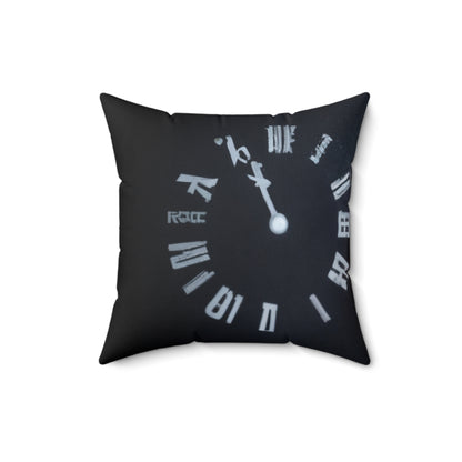 Timeless Visuals: Exploring the Concept of Time Through the Ages. - The Alien Square Pillow