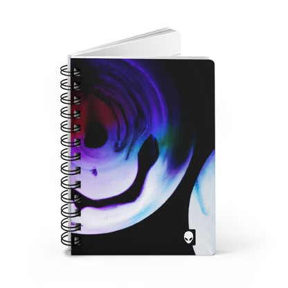 „Kontraste erkunden: Ein farbenfroher Tanz aus Helligkeit und chromatischer Aberration“ – The Alien Spiral Bound Journal