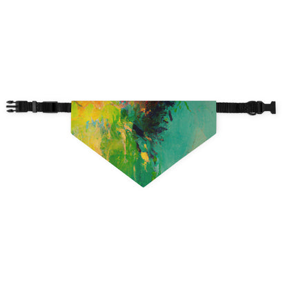 "A Lazy Summer's Day: An Abstract Ode" - The Alien Pet Bandana Collar