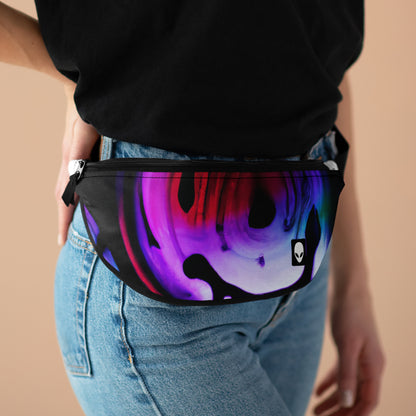 "Exploring Contrasts: A Colorful Dance of Luminance and Chromatic Aberration"- The Alien Fanny Pack