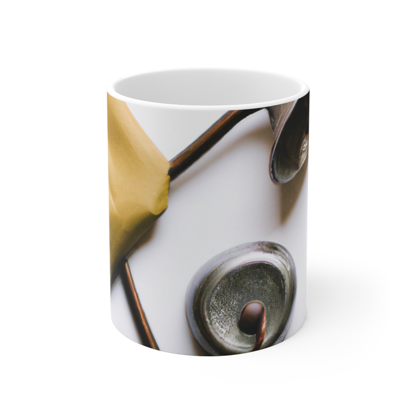 "Explorando el subconsciente a través de la manipulación de la realidad" - Taza de cerámica The Alien 11 oz