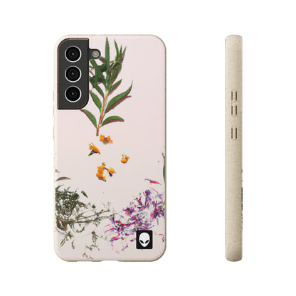 "Exploring Nature's Palette: An Experiment in Abstract Art" - The Alien Eco-friendly Cases