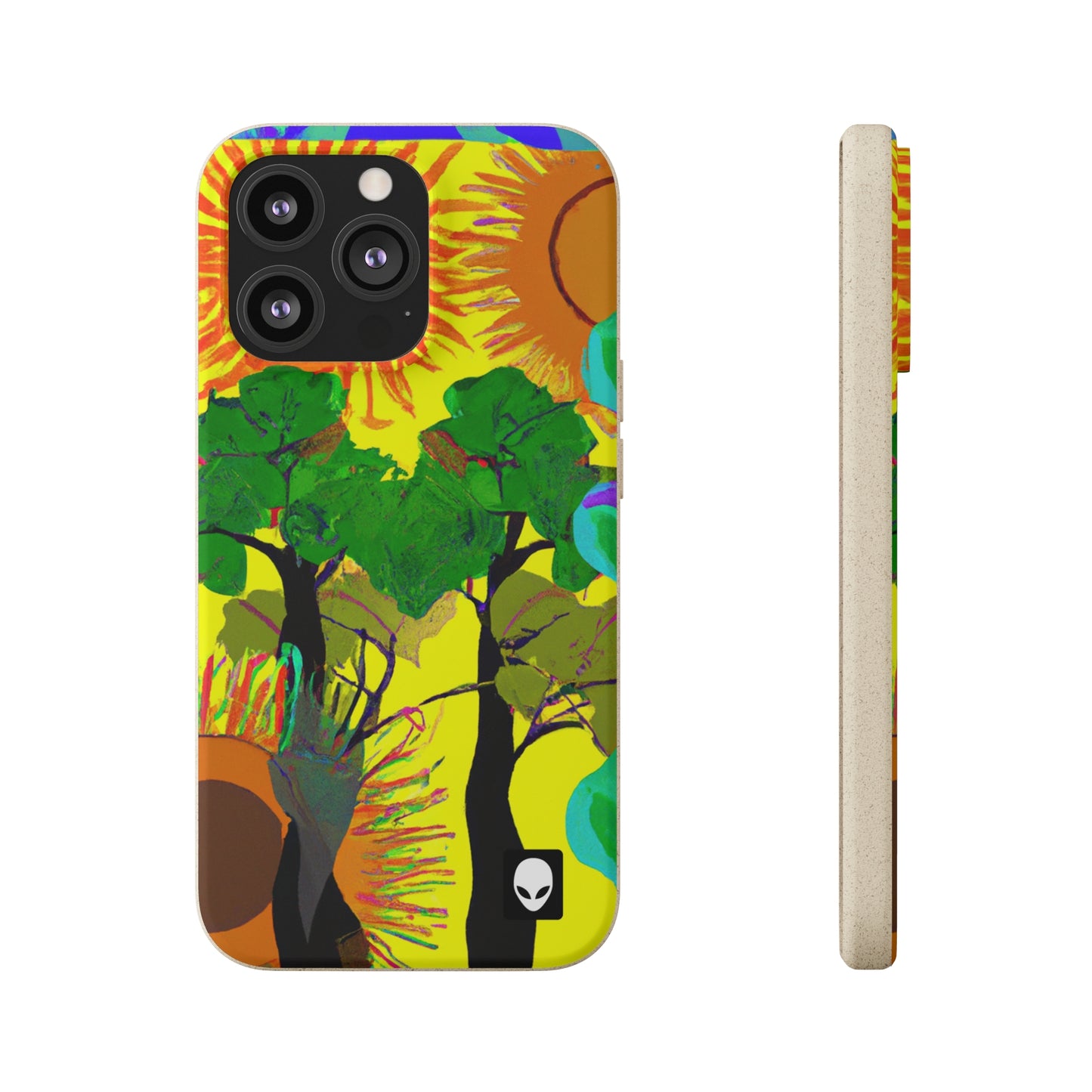 "Collision of Nature's Beauty" - The Alien Eco-friendly Cases