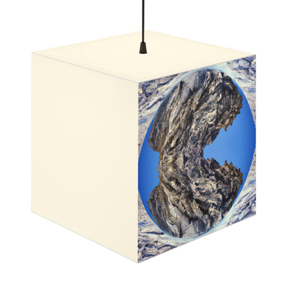 Nature in Splendor: Combining Photography with Digital Artistry - The Alien Light Cube Lamp