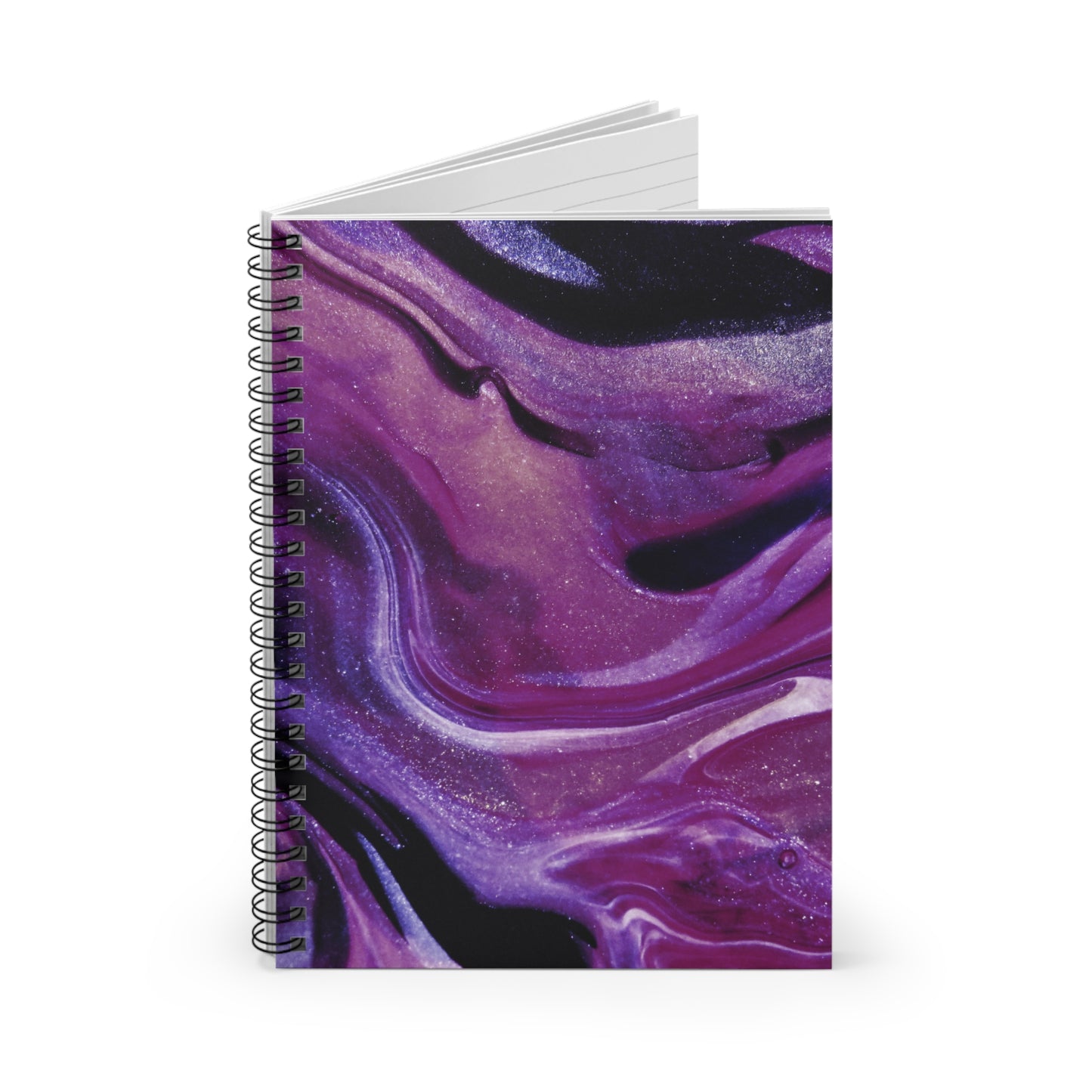 Palette Possibilities - The Alien Spiral Notebook (Ruled Line)