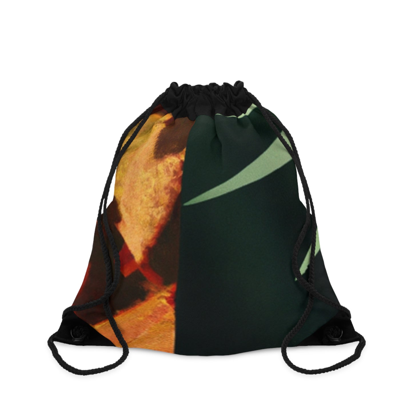 "A Reflection of My Journey: A Collage of Growth and Transformation"- The Alien Drawstring Bag