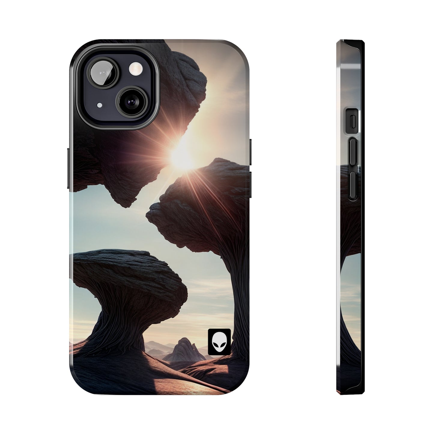 "Alien Landscape Odyssey" - The Alien Tough Phone Cases