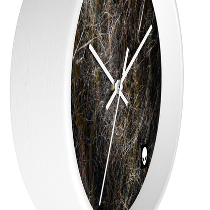 "A Glimpse of Nature's Glory" - The Alien Wall Clock