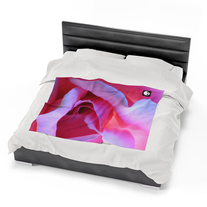 "Blissful Blooms: The Delicate Beauty of Nature" - The Alien Velveteen Plush Blanket