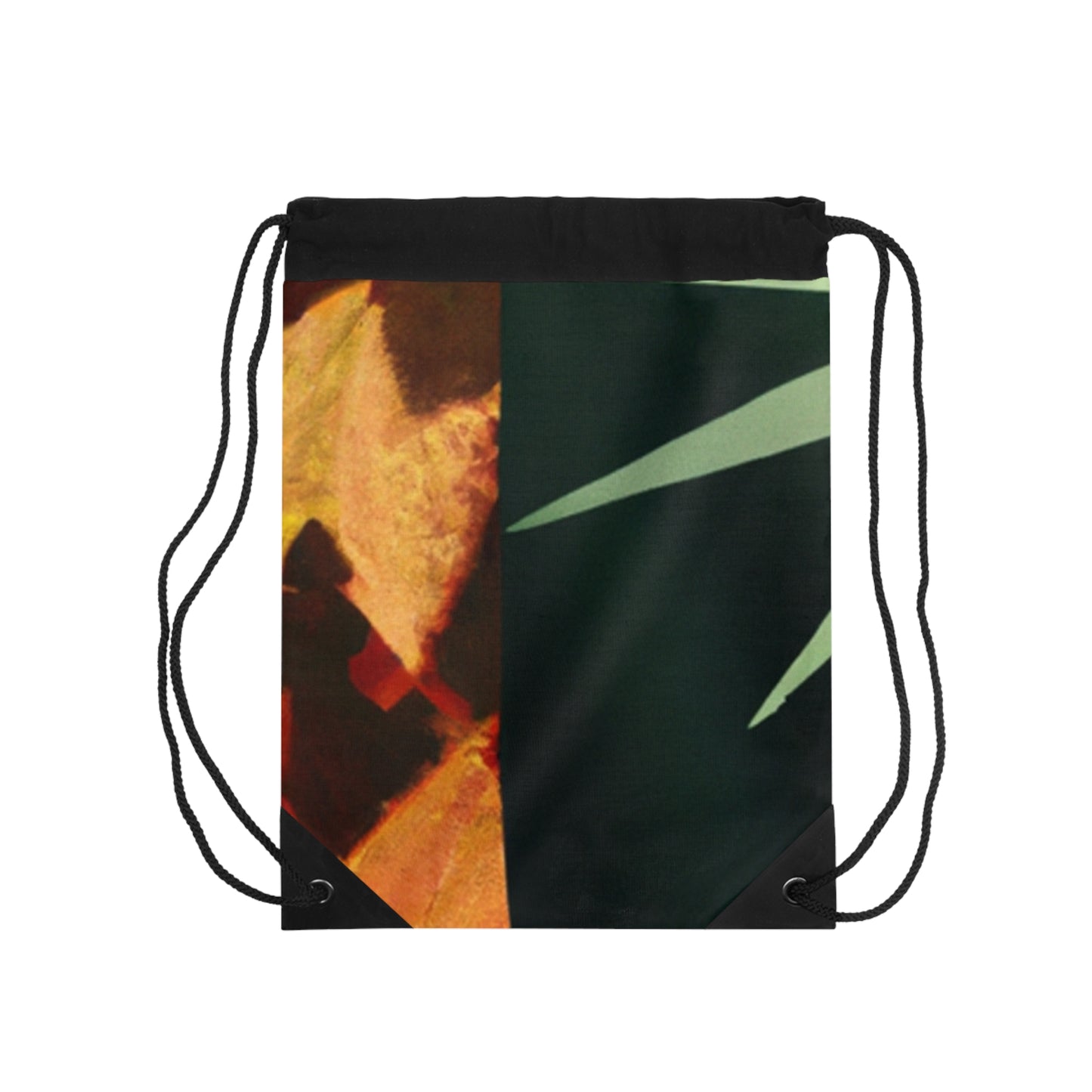 "A Reflection of My Journey: A Collage of Growth and Transformation"- The Alien Drawstring Bag