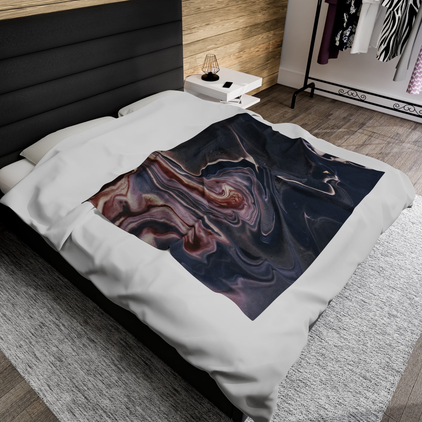 Masterpiece Musings - The Alien Velveteen Plush Blanket