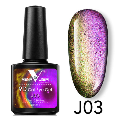 Venalisa 9D Gel barniz ojo de gato mágico camaleón Gel barniz manicura galaxia estrellada magnético Multicolor 5ml esmalte de uñas en Gel